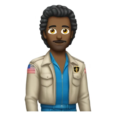 Blue trans am side sticker