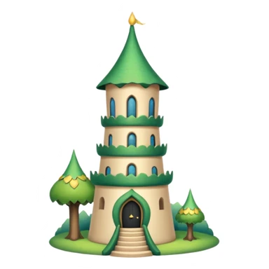 Elf Tower Paris sticker