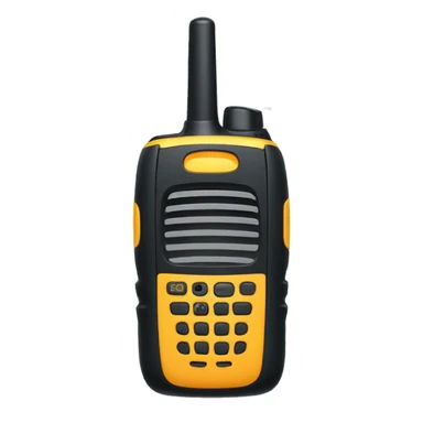Walkie talkie sticker