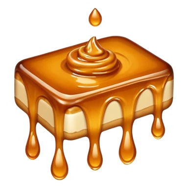 Salted caramel sticker