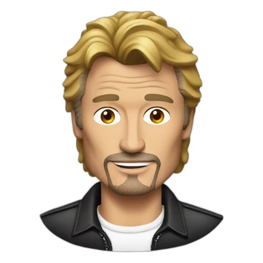 Johnny Hallyday  sticker