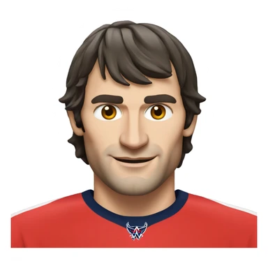 Alexander Ovechkin Realistic face sticker