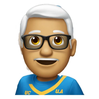 UCLA fans booing USC fan  sticker