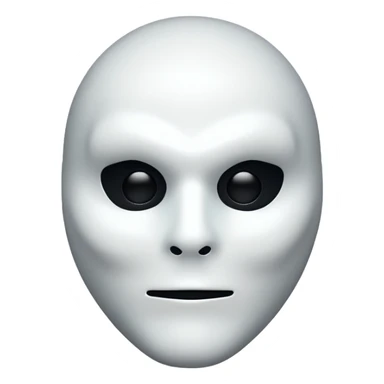 Ghost face from scream sticker