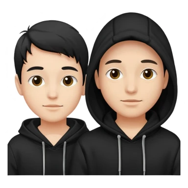 rich hoodied duo sticker