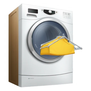 Folding Wing Clothes Dryer sticker