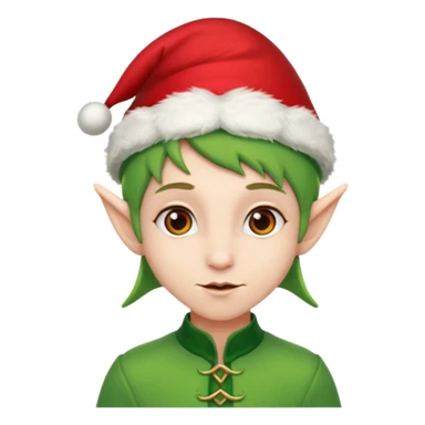 Christmas Elf sticker