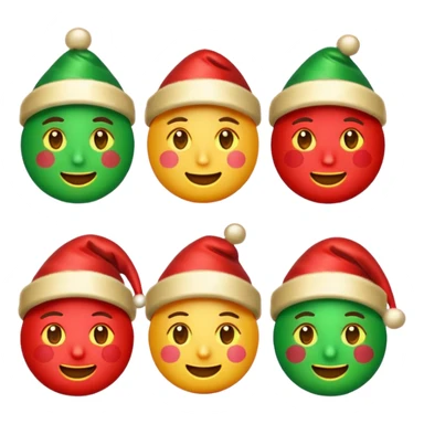 festive holiday incoming emoji, clear and suitable for Slack status sticker