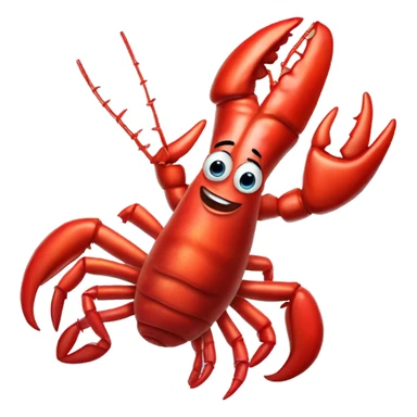 Jason Derulo as Larry the Lobster from Spongebob Squarepants sticker