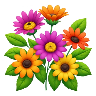 Flowers sticker