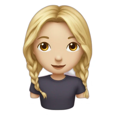 Cœur avec un L  sticker