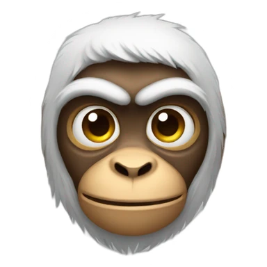 monkey sees action sticker