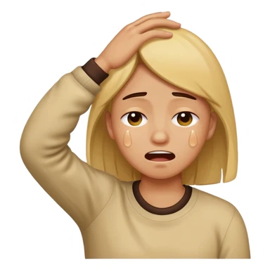 sobbing and dabbing sticker