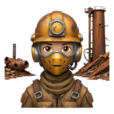 débrouille ferrailleur post apo survie loot pas de personnage sticker