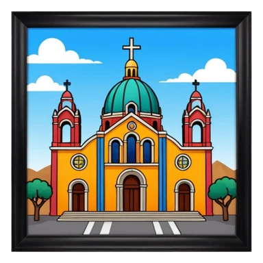 Basilica de Guadalupe sticker