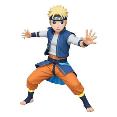 Naruto mach rasengan sticker