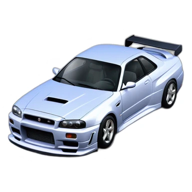 Voiture r34 Fast and Furious2 sticker