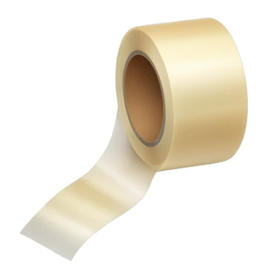 transparent adhesive tape roll sticker