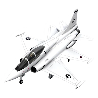 Jet Trainer - T-38 Talon - Northrop Grumman (Model Year: 2021) (Iconic colour: White and black) sticker