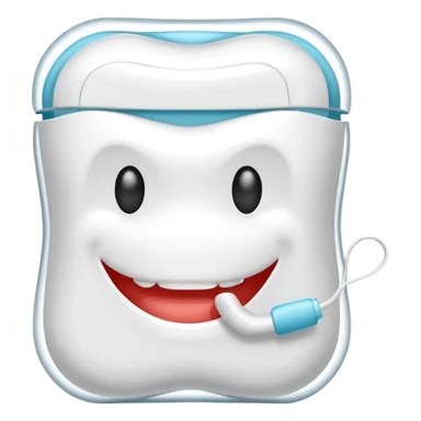 dental floss sticker