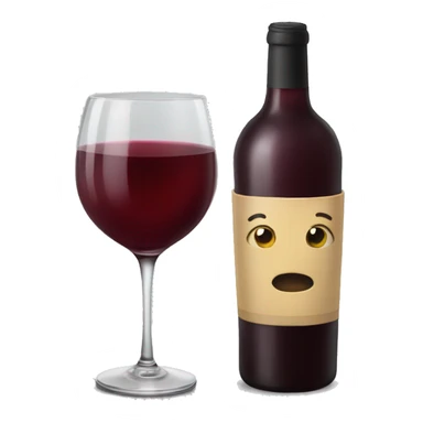 chug wine sticker