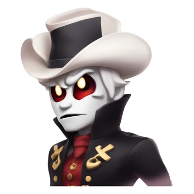 alastor hazbin hotel uwu sticker
