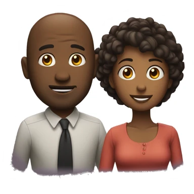 Une couple qui regard Netflix  sticker