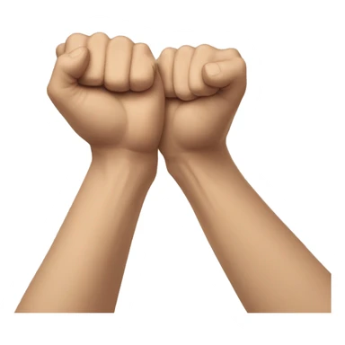 hands on fists except for the index and thumbs, pushed together. The index is pointing at the ceiling, while a head rests upon the thumbs. A curious, and concerned look on the heads face sticker