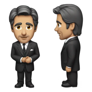 al pacino wearing suit sticker
