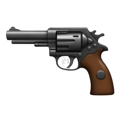 pistol with buckteeth sticker