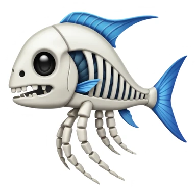 fishbone sticker