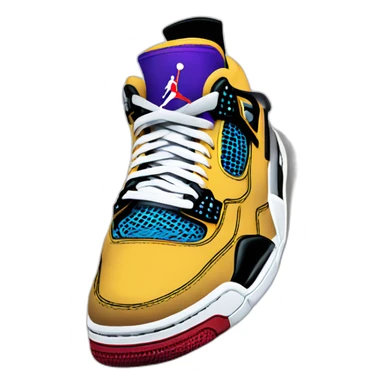 1000 dollar Jordan 4 sticker
