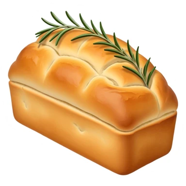 Rosemary focaccia loaf sticker