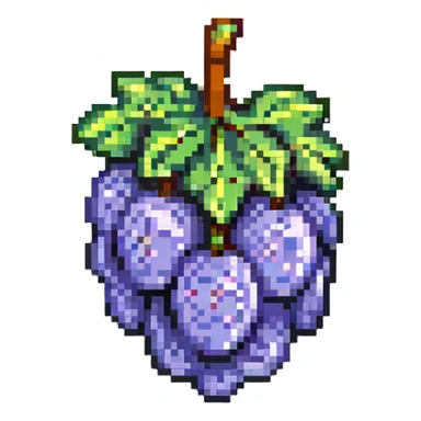 one single grape sticker