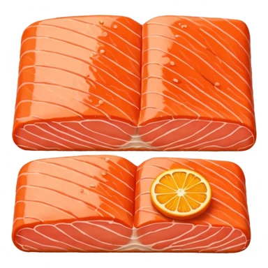 Salmone al forno sticker