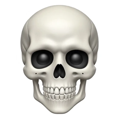 Gojo skeleton sticker