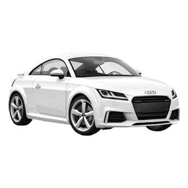 L2019 white audi tt s line  sticker