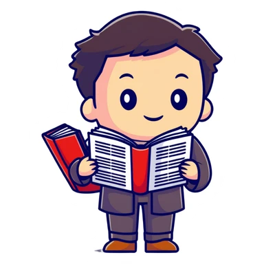 Victorian scholar with Chinese-English dictionary sticker