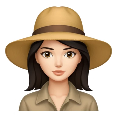 Kendal jenner with hat sticker