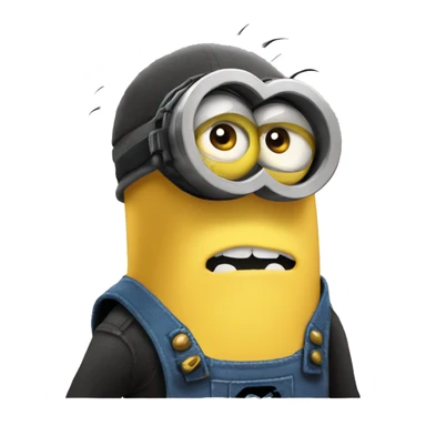 Despicable 4 character mega minion  sticker