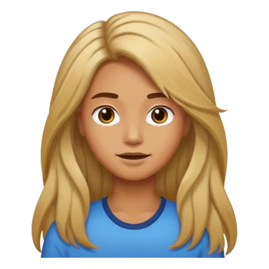 person living in desert just face, hair showing, different hair colors sticker