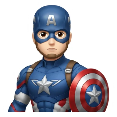 Captain America  sticker