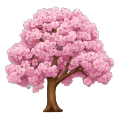 Arbre cerisier sticker