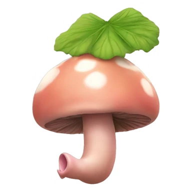 piggy wiggy tripping on mushrooms  sticker