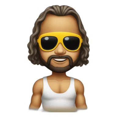 Randy Savage as a baby sticker