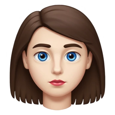 make a white American boy with blue eyes long eyelashes huge huge head in the shape of a triangle  a bit of a unibrow wanna be fluffy hair but is straight and tiny Bodie brown hair  and uglier and lipstick sticker