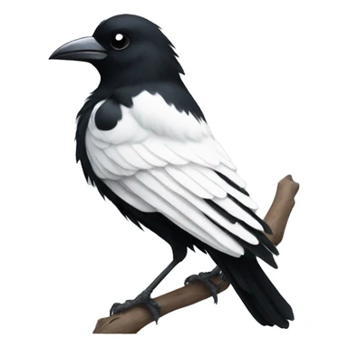 Magpie sticker