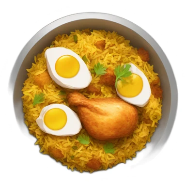 chicken biryani sticker