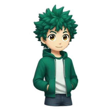 Izuku midoriyaz sticker