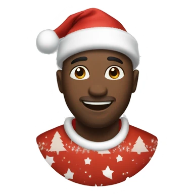 Keenu reeves celebrating Christmas  sticker